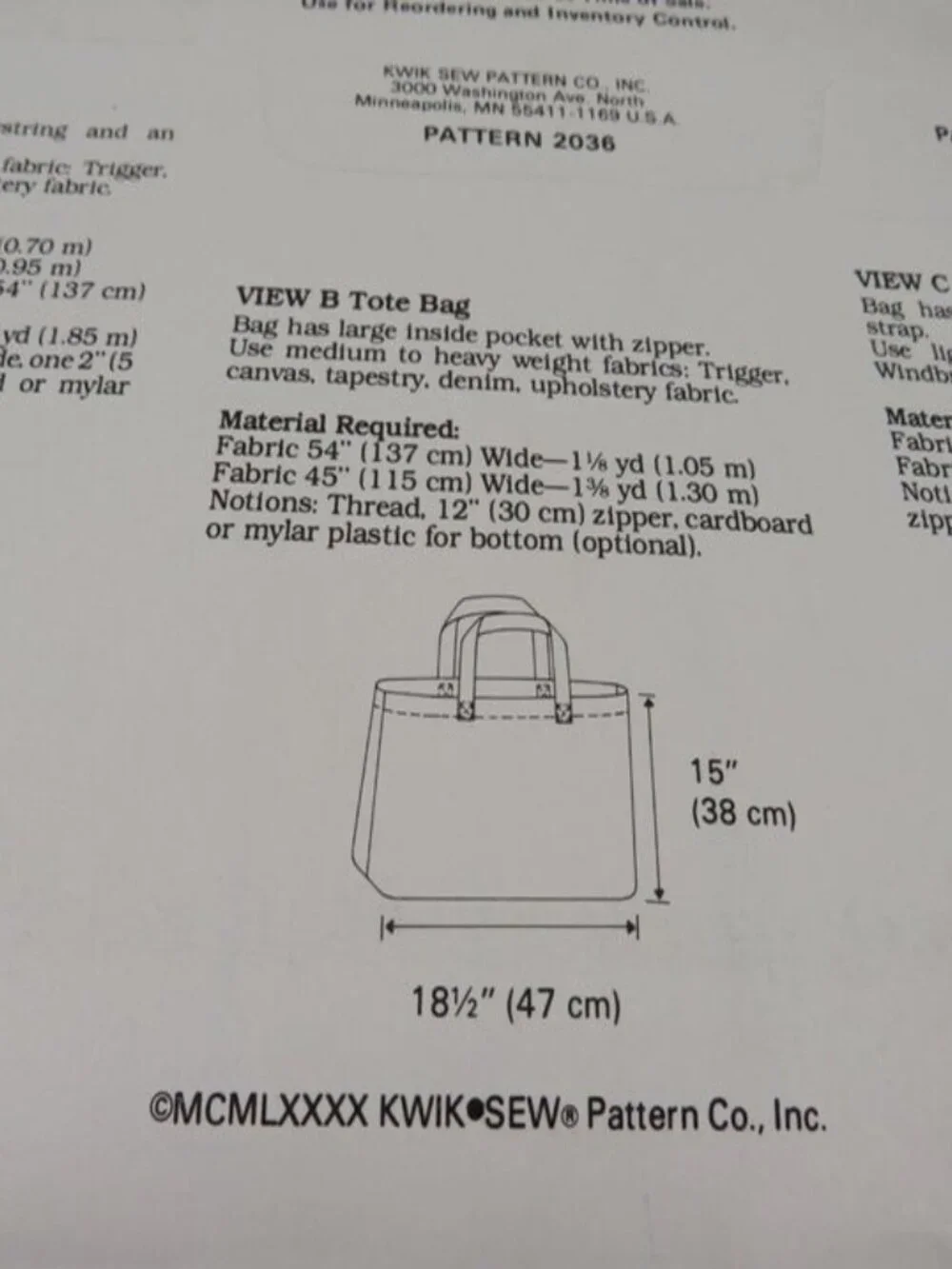 Kwik Sew kwik sew